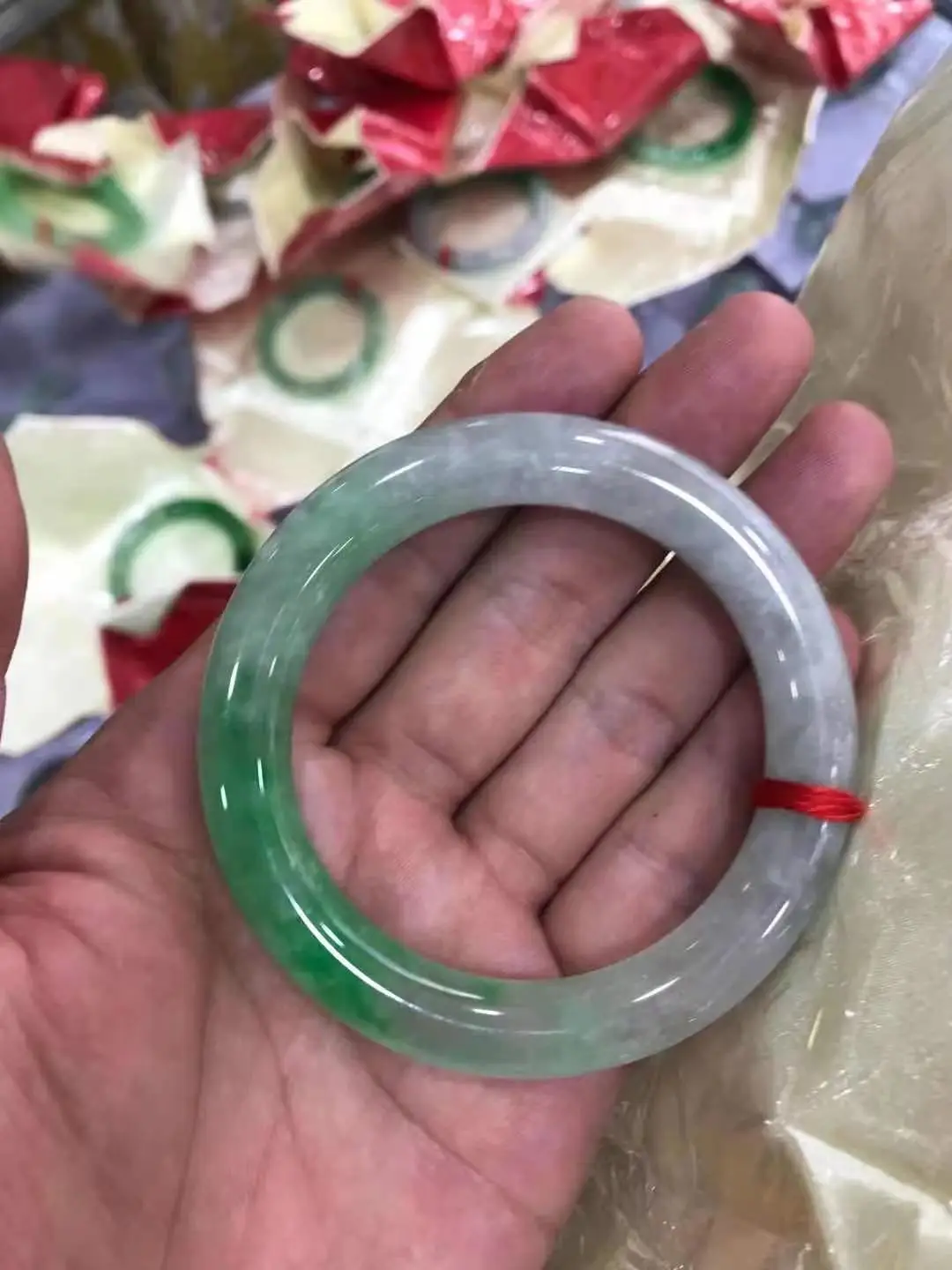 Natural Myanmar jadeite bangle handcarved jade bangle real jade bracelets natural jade stone for woman men bracelets