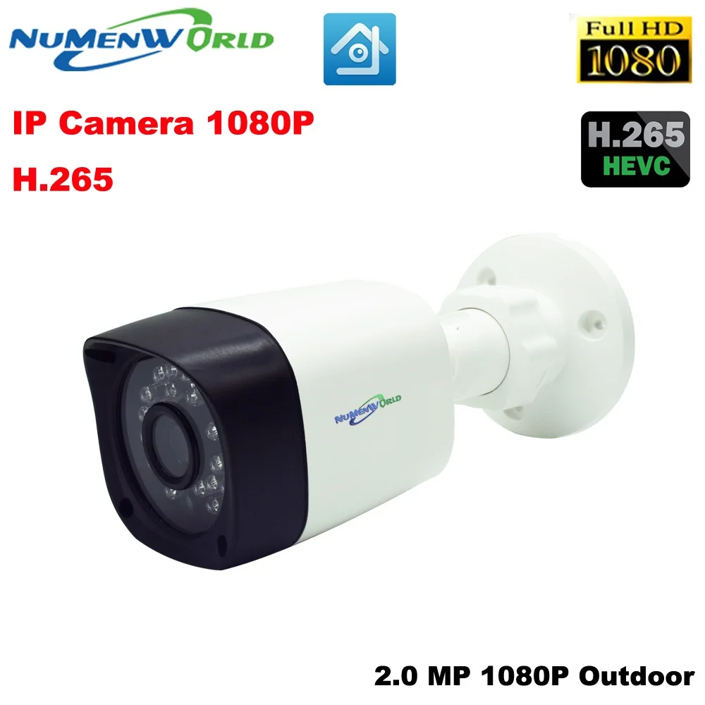 

H.265/H.264 HD IP камера для домашней безопасности на открытом воздухе 1080P CCTV ip-камеры Поддержка обнаружения движения смартфон водонепроницаемая веб-камера