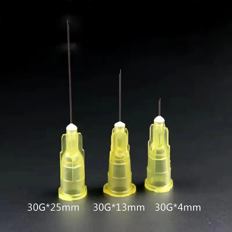 30g 32g 34g 4mm 6mm 13mm Meso Sharp Tip Needle  Meso Disposable Painless Small Needle Hypodermic Disposable for Skin Booster