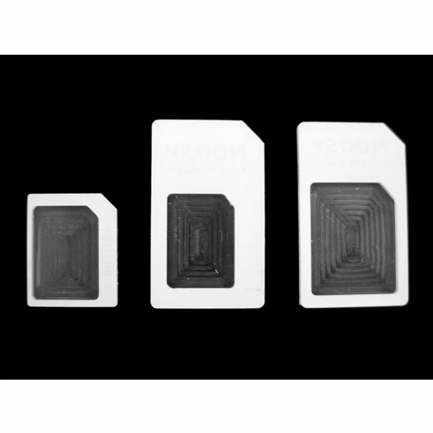 4 в 1 noosy адаптер для двух Sim-карт для iPhone 6S 5 Samsung Nano адаптер для Micro Standard адаптер для Sim-Карты Извлечение Pin Key