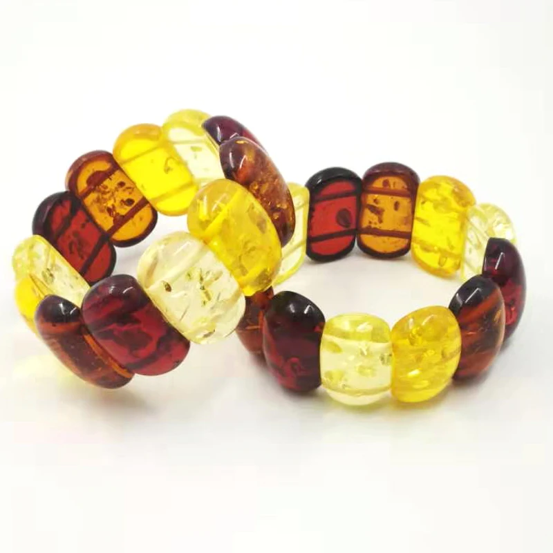 Ambers Color Resin Bracelet bangels pulseira Luxury Festival Gifts For Eid Ramadan women Fashion brown Bracelets
