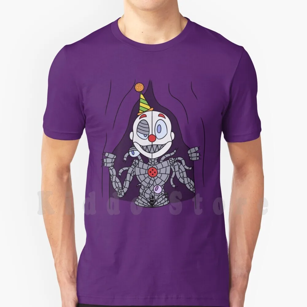 Camiseta con estampado de Ennard-Five Nights At: Sister Location para hombre, camiseta nueva y fresca de algodón Fnaf Fnaf Sl Sister Location Five Nights At