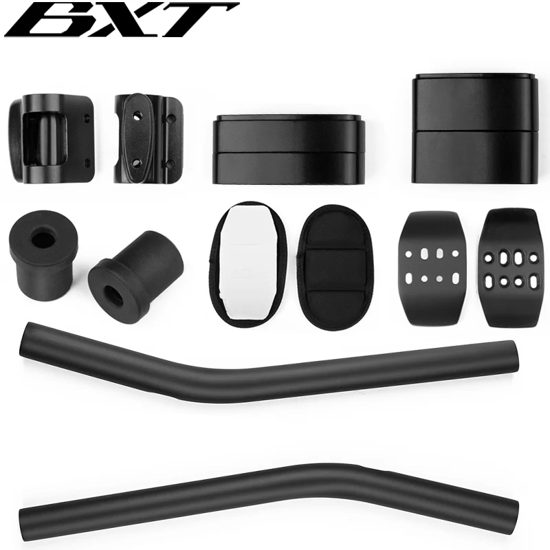 BXT Carbon Bicycle Handlebar, Handlebar Parts, Increase Spacers Hand Rest, Road Handlebar Parts, BXT-TTHB-014, TT Handlebar