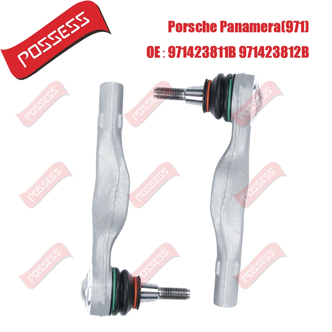 

A Pair of Front Axle Outer Steering Tie Rod Ends Ball Joint For Porsche Panamera 971 2.9 3.0 4.0GTS Turbo Sport Turismo 2017-/