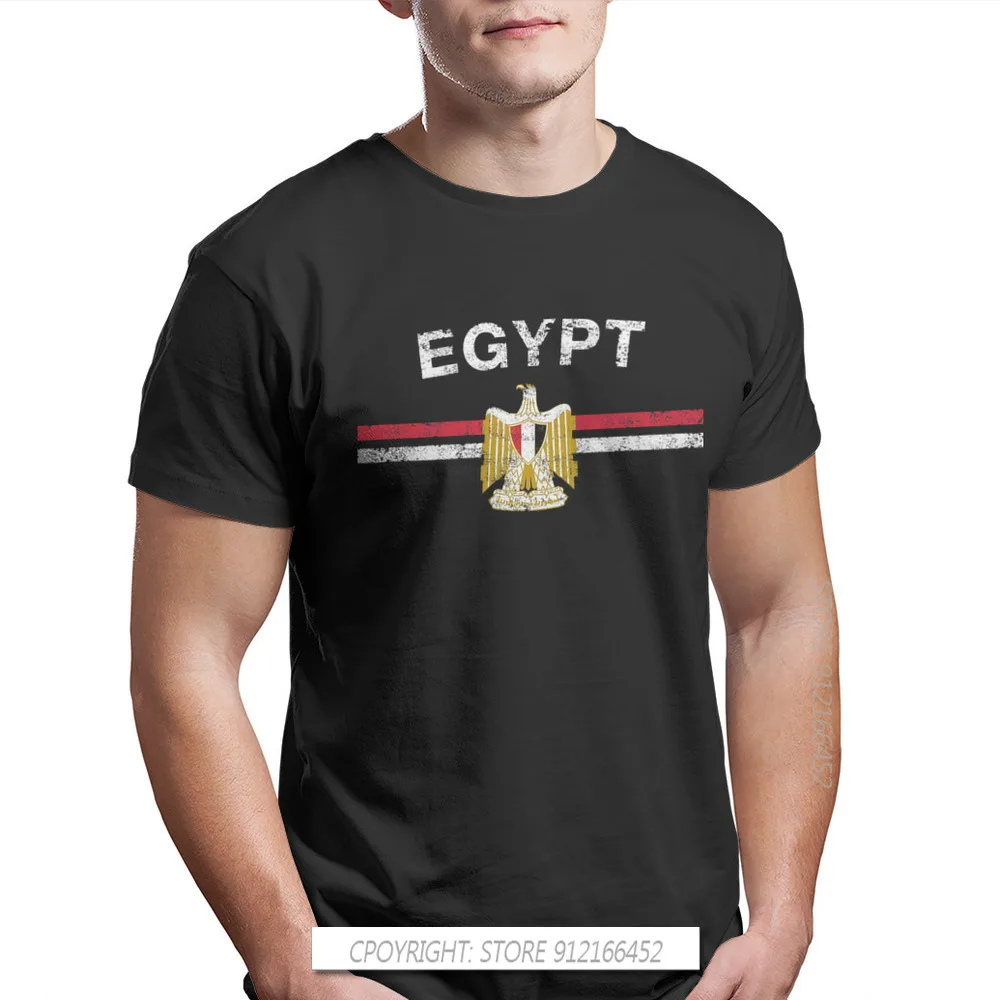 Egyptian Ancient Egypt Culture Ian Flag Men Tshirt Graphic Clothes Streetwear Design Pure Cotton Harajuku T Shirt