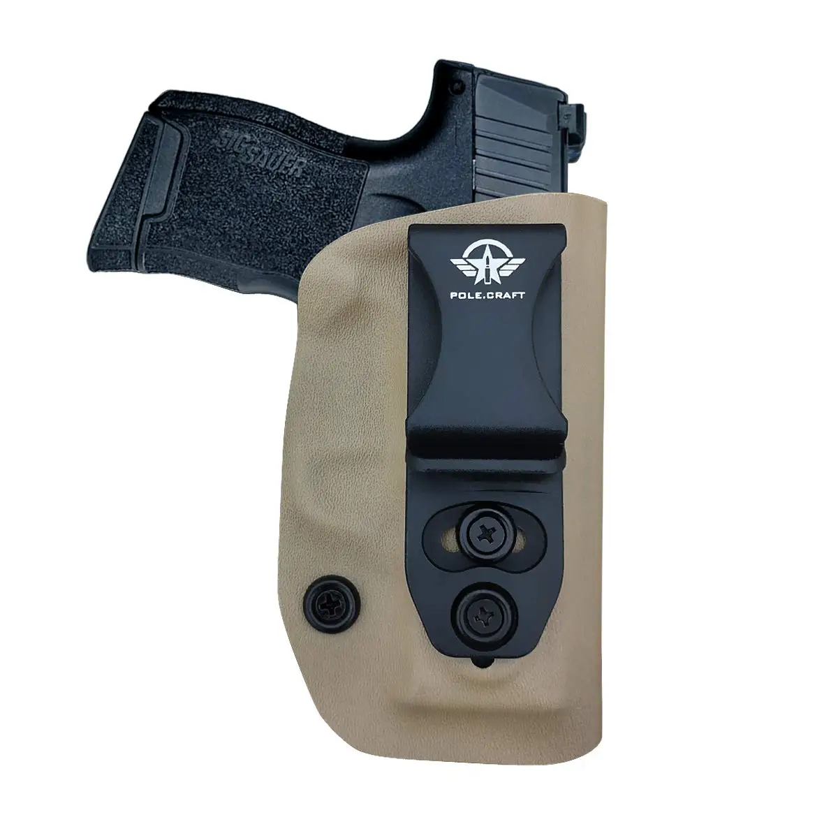 POLE.CRAFT Sig 365 Holsters IWB Kydex Holster Fit: Sig Sauer P365 Concealed Carry - Kydex Holster for Sig Sauer P365 IWB Holster