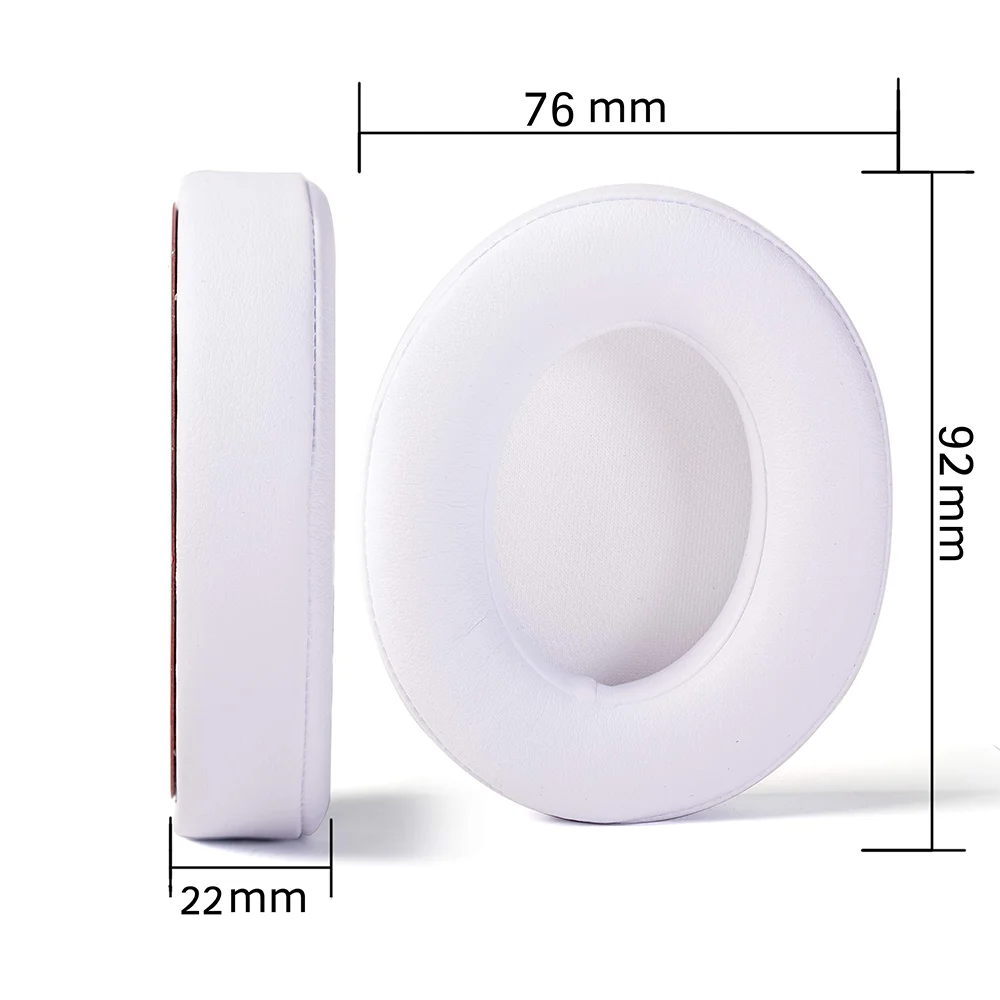 Almohadillas de repuesto para auriculares, almohadillas acojinadas para Beats Studio 2, 3, 2,0, 3,0, B0501, por cable, B0500, 1 par