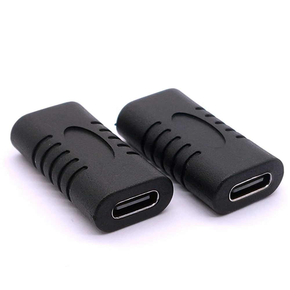 USB type-C female to female adapter straight through connector charging data extension usb-c data cable adapter