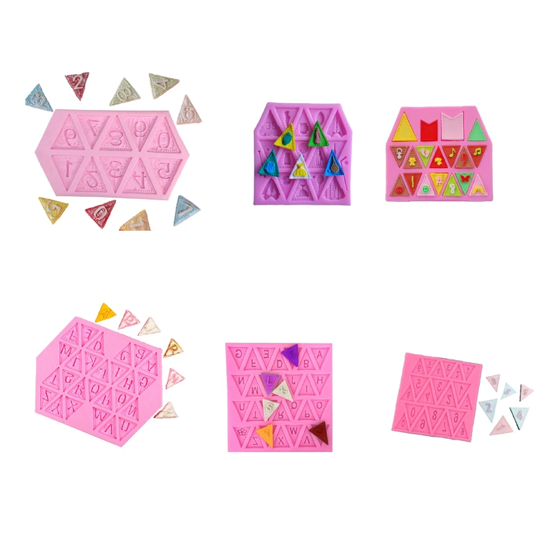 Number And Letter Cooking Tools Silicone Mold For Baking Fondant Sugar Bakery Of Cake Decorating Kitchen Accessories Ware