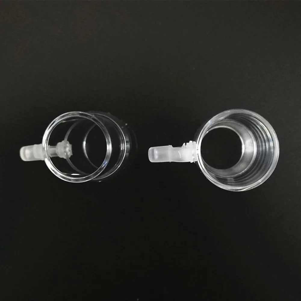2 Pcs Respirator Oxygen Pipe Tube Tee Joint CPAP Mask and Oxygen Generator Connector