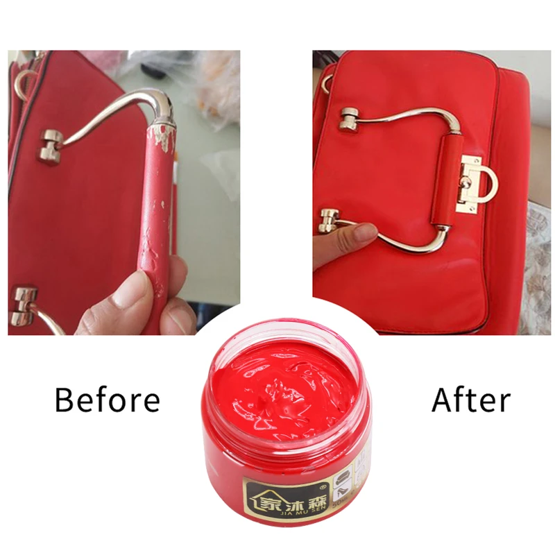 32 Colors 50ml Acrylic Leather Repair Paint DIY Painting Coloring Pigments for Shoes Sneakers Sofa Jacket Bag Wallet Car Seat