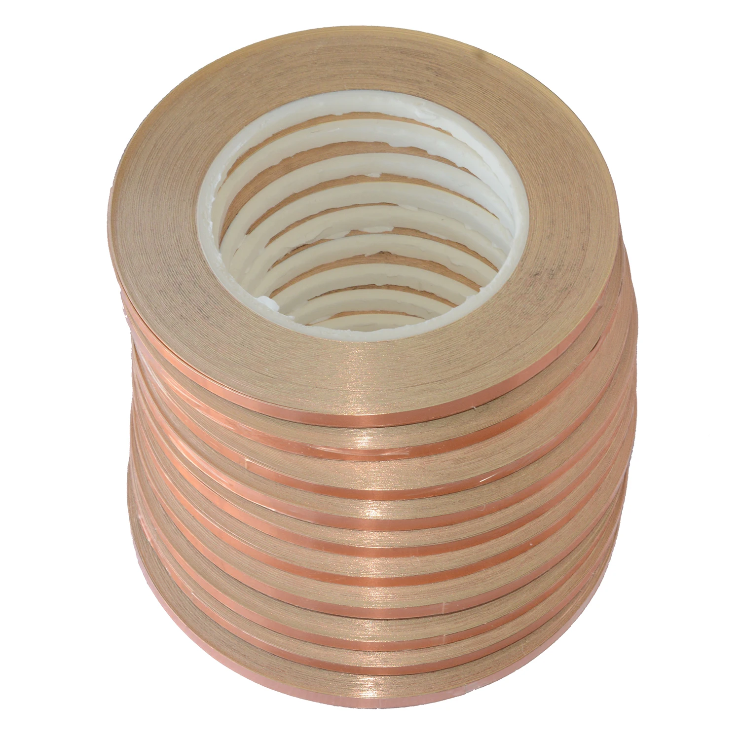 Copper Foil Tape for Stained Glass Soldering  36 Yards 0.02MM Thickness(10pcs/Set)