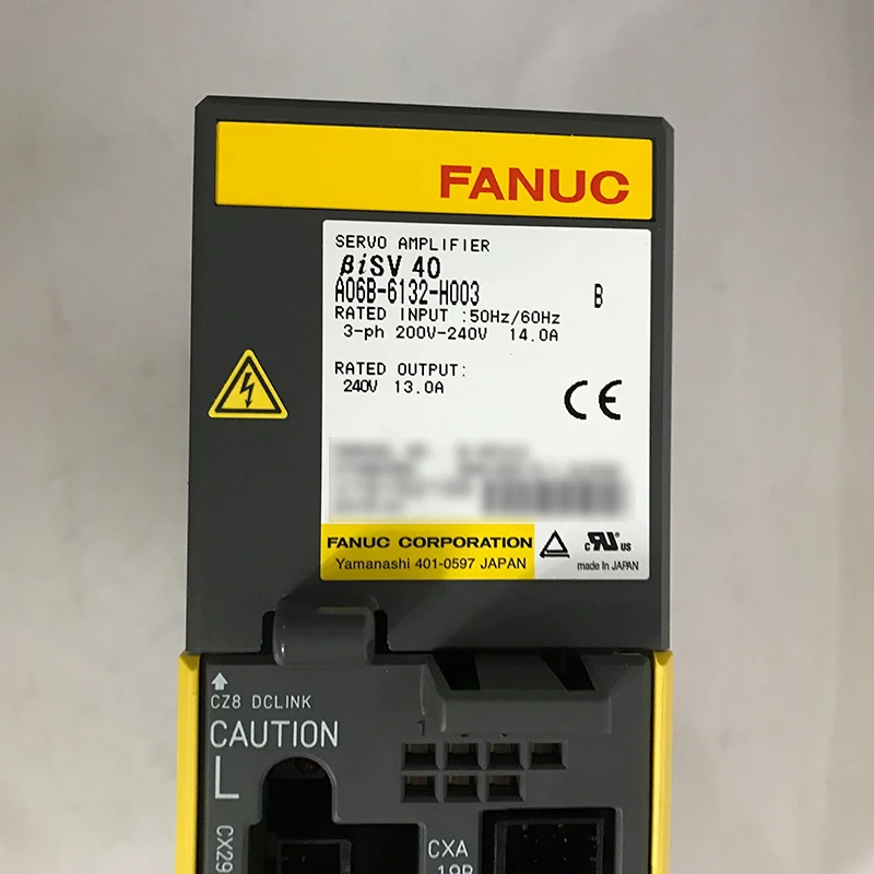 A06B-6132-H003 Fanuc Servo Amplifier For CNC Controller Tested OK A06B 6132 H003