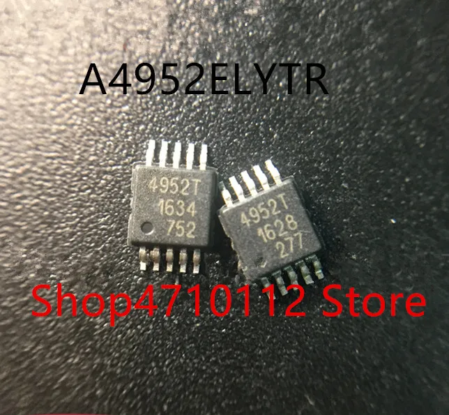 

Free shipping NEW 10PCS/LOT A4952ELYTR A4952ELYT A4952 4952T MSOP-10