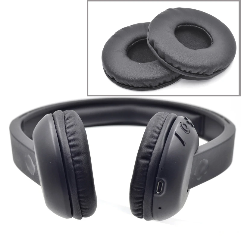 Almofadas de espuma para fone de ouvido, capa de almofada, copos, peças de reparo para skullcandy uproar headset sem fio, substituição 1 pai