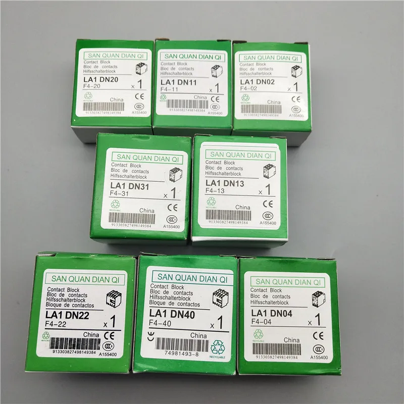 LA1-DN22 LA1-DN11 F4-22 11 31 40 Contactor block Auxiliary The auxiliary contact for CJX2 LC1-D AC Contactor 4 Poles