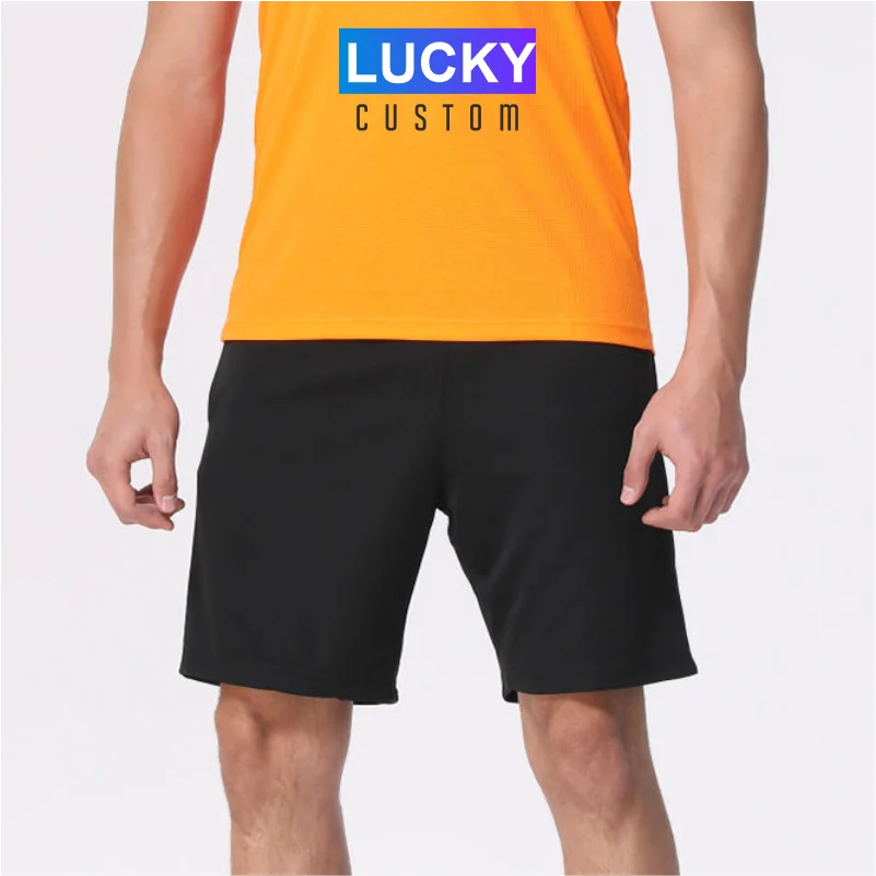 Shorts de corrida masculino, esportivo, de secagem rápida, com estampa bordada, logoti4xl