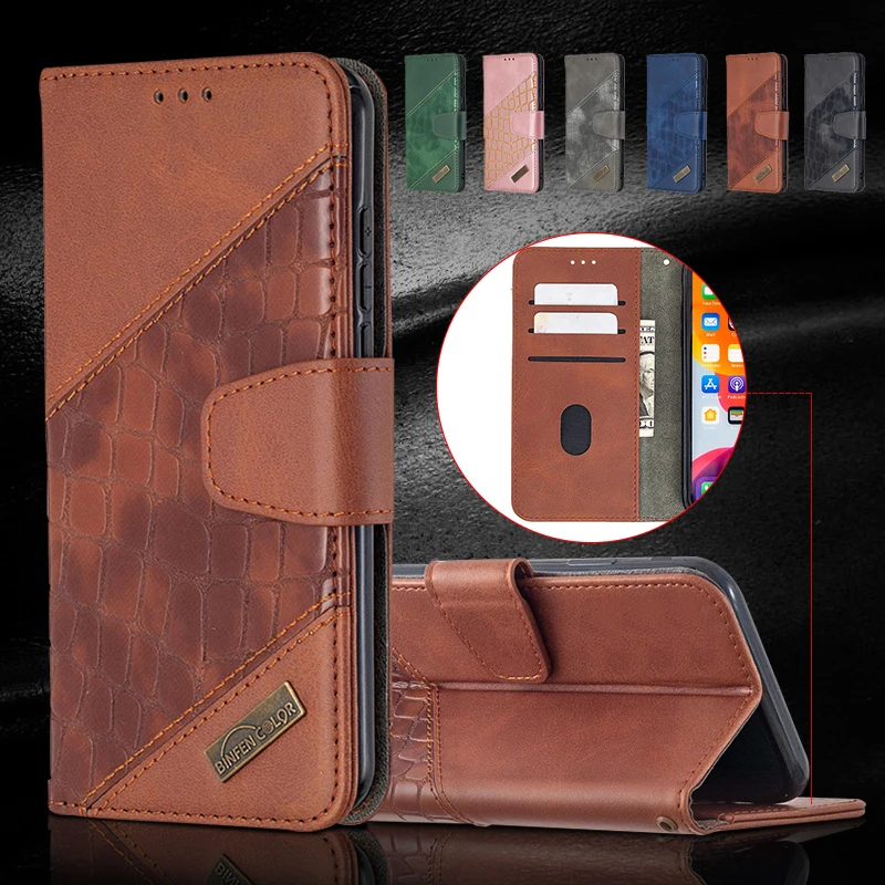 Luxury Flip Case for Samsung Galaxy A31 case Crocodile Wallet Cover capa para for samsung a31 book Cover Stand Galaxy A 31 Case