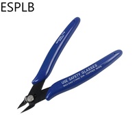 Wire Cutters Electrical Cable Cutting Pliers Anti-Slip Mini Rubber Handle Diagonal Snips Flush Industrial Lock Pliers