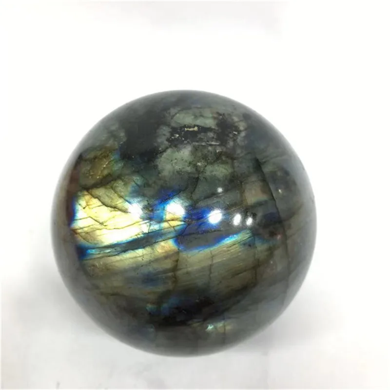 

Natural Labradorite Quartz Moonlight Crystal Ball Stone Healing