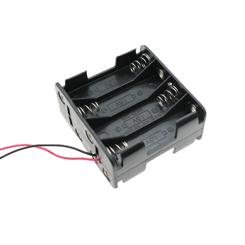 MasterFire 20pcs/lot 8 X 1.5V AA Back to Back Battery Holder Case With Wire Lead 8 Slots 12V Batteries Storage Box Shell