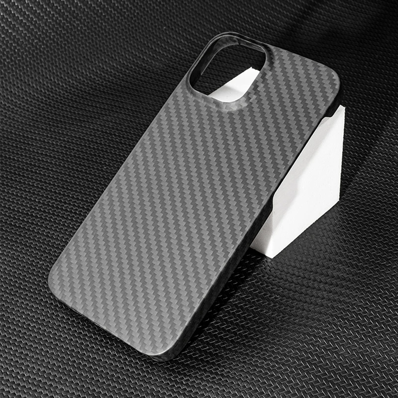 

Real Carbon Fiber Phone Case for iPhone 14 13 Pro Max Ultra Thin Anti-fall Carbon Fiber Hard Cover 14 Plus Cases