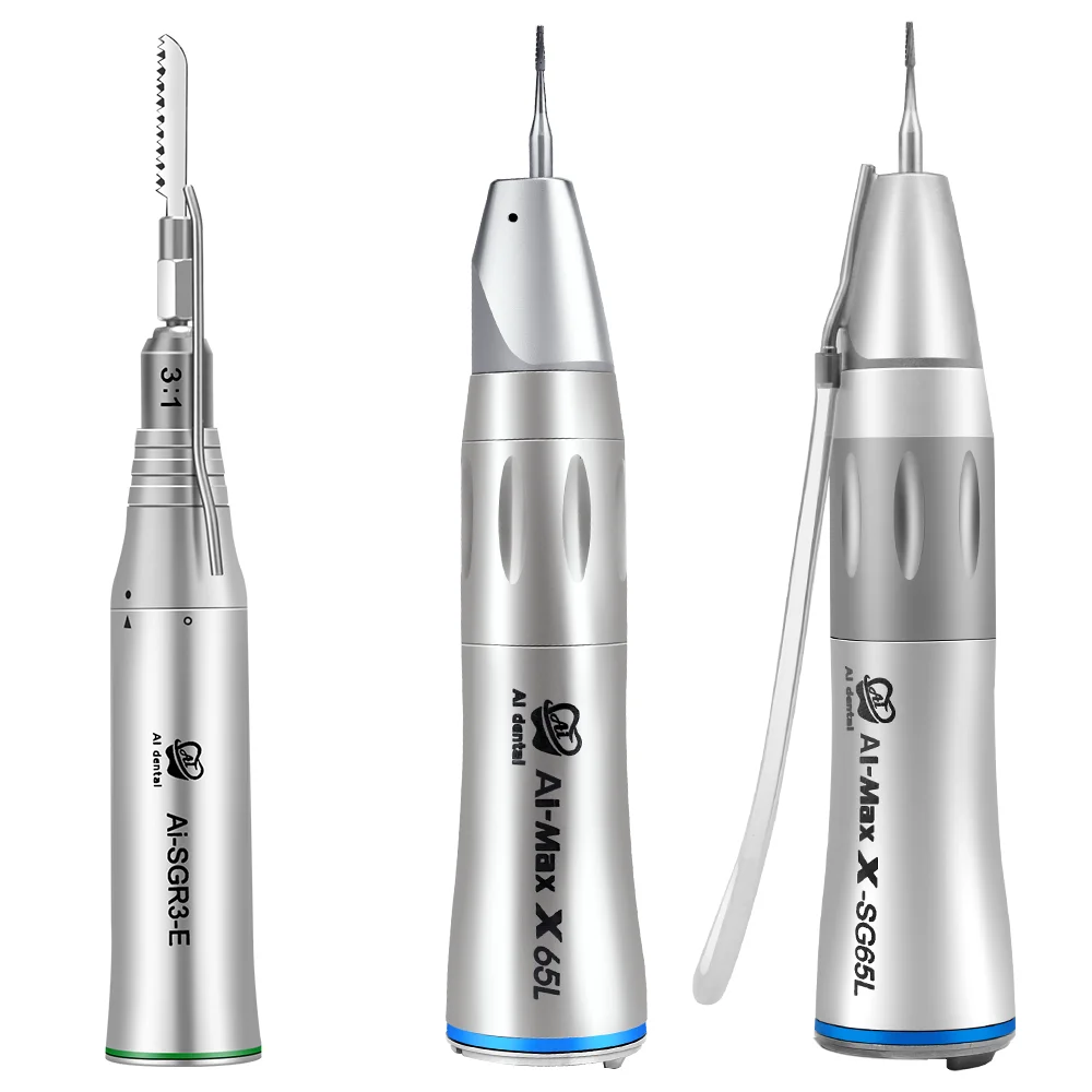 AI-SGR3-E/X65L/X-SG65L Electric micro motor low speed water spray surgical handpiece dental laboratory oral therapy equipment