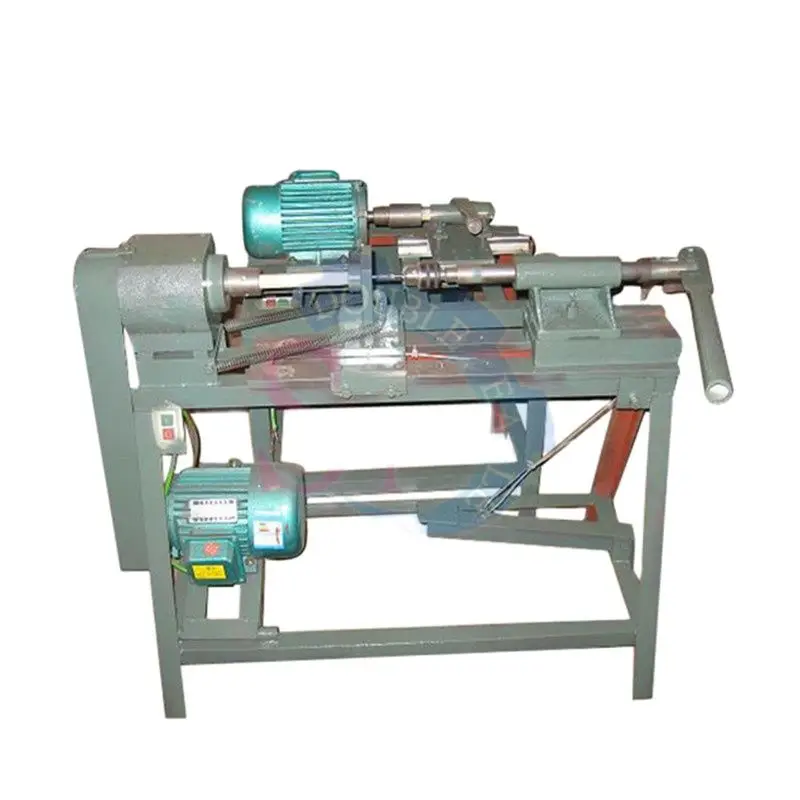 High precision manual round wood handle boring machine/semi automatic square wood handle hand punching machine