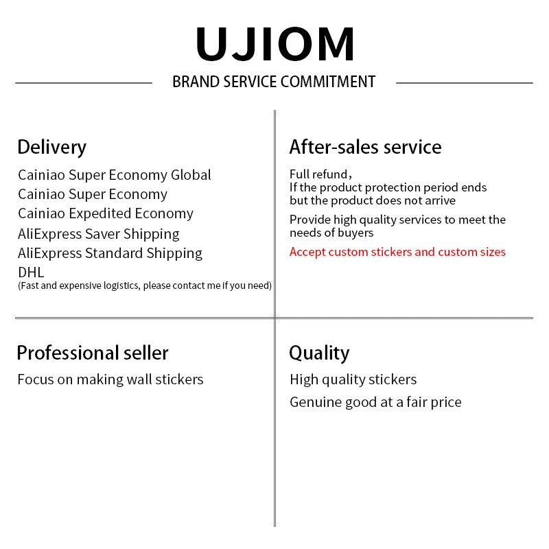 UJIOM Orko الجدار ملصق مائي ديكور المنزل غرفة المعيشة ديكور الرطوبة برهان ملصقات جدار الحمام المطبخ جدارية ملصق فني