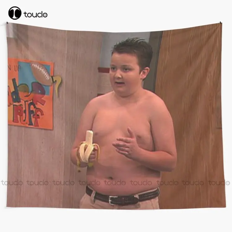 Gibby From Icarly Tapestry Tapestry Wall Hanging For Living Room Bedroom Dorm Room Home Decor Printed Tapestry Hanging Wall