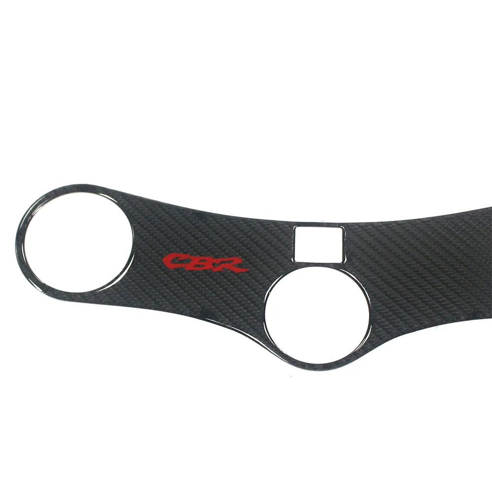 

Carbon Motorcycle Decal Pad Triple Tree Top Clamp Upper Front End Car Stickers Decals for CBR929 cbr945 1990-1993