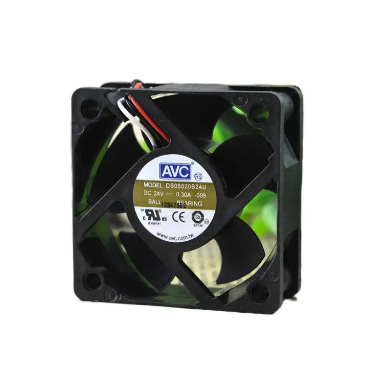 

AVC Ds05020b24u 5020 24V 0.30a Three-Wire Double Bead Inverter Fan