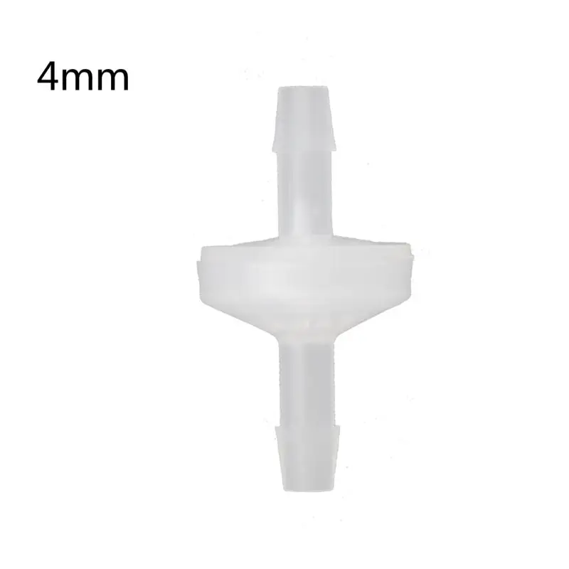 Di plastica One-Way di Non Ritorno Acqua Fluidi Valvole di Ritegno per il Carburante In Linea di Gas Liquido L4MB