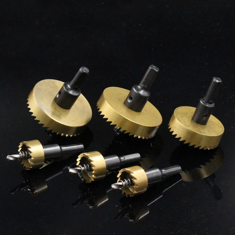 Free Shipping 35mm-60mm High Quality M35 HSS Drill Bits Stainless Steel Reamer Containing Cobalt Metal Sheet Punchg Iron Pipes