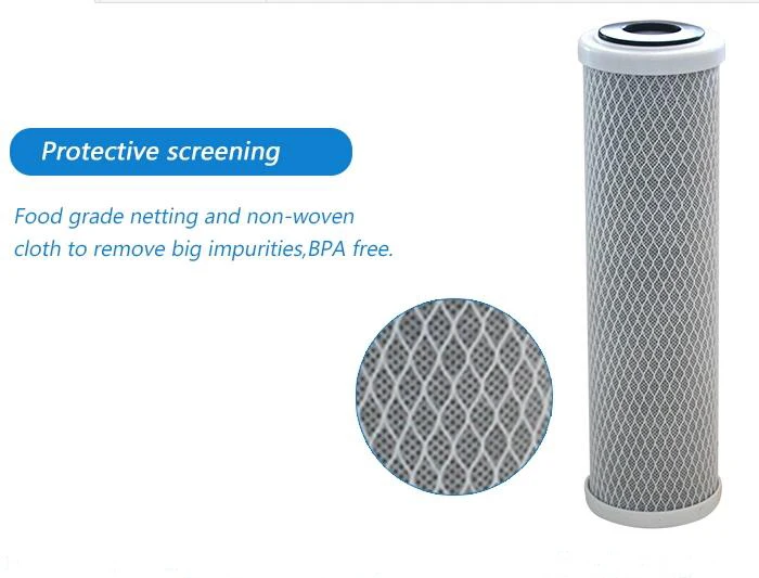 10 "มาตรฐานมะพร้าวบล็อกคาร์บอนกรอง/กรองน้ำเทียน/เปลี่ยน/(CTO Filter) น้ำเครื่องและเครื่องฟอกอากาศ