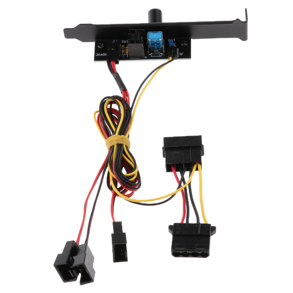 3 Channels PC Cooler Cooling Fan Speed Controller for CPU Case HDD DDR VGA AS L