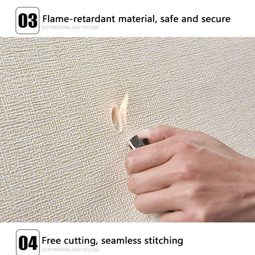 3D Self-Adhesive Foam Wall Sticker Waterproof And Anti-Collision Decorative Wall 3D Wall Sticker Bedroom Kitchen Home Decoration