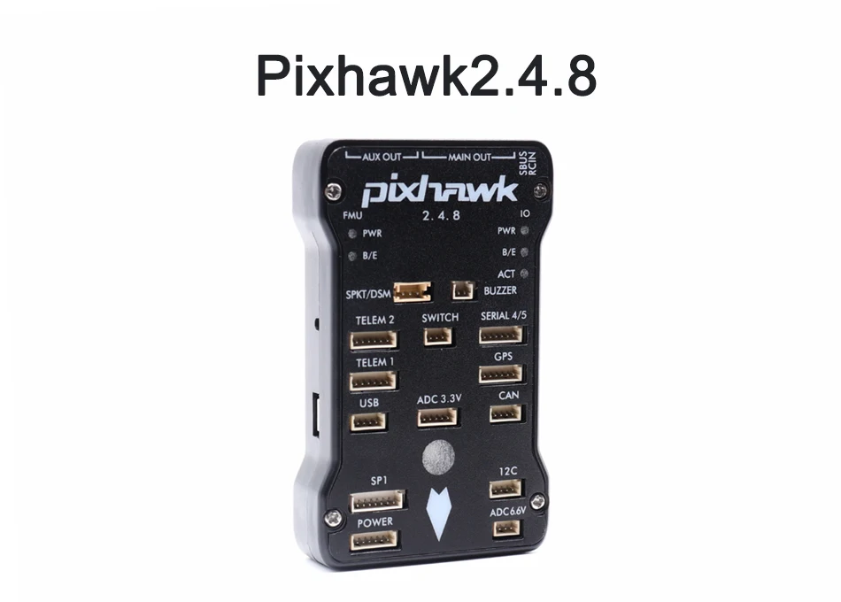 Rctosky Pixhawk PX4 PIX 2.4.8 32-Bit-Flugcontroller 4G SD + M8N GPS + Sicherheitsknopf + Summer – Detail 2