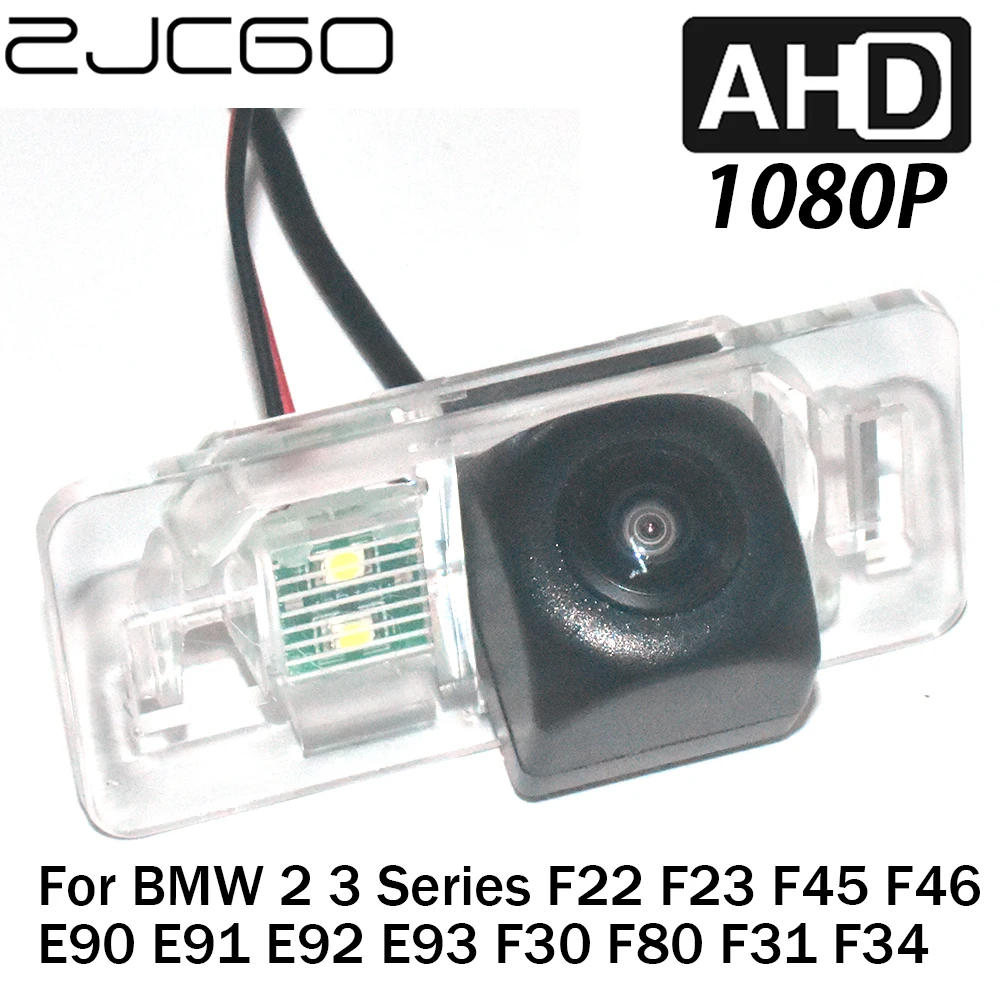 

ZJCGO Car Rear View Reverse Backup Parking AHD 1080P Camera for BMW 2 3 Series F22 F23 F45 F46 E90 E91 E92 E93 F30 F80 F31 F34