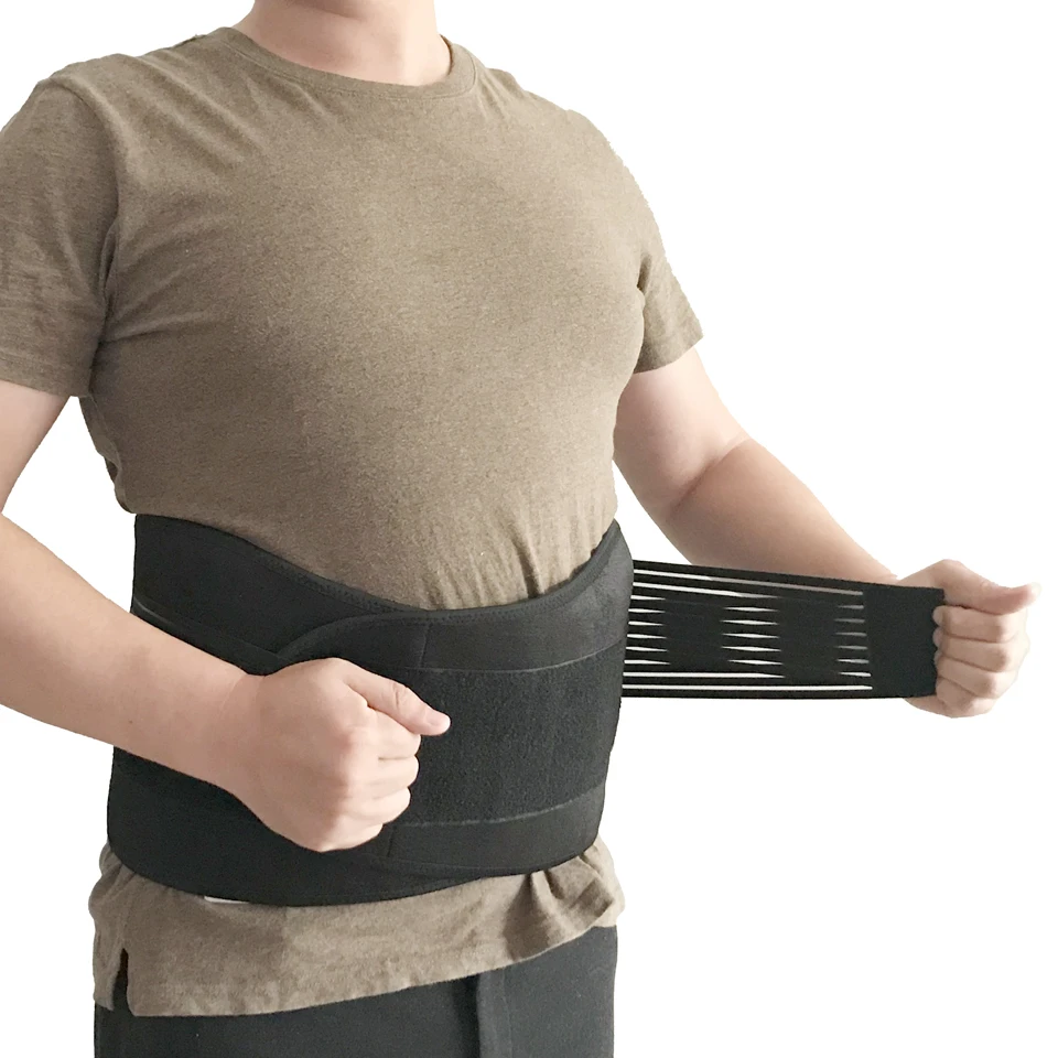 Ceinture médicale de soutien de la colonne vertébrale pour hommes et femmes, Corset lombaire respirant, appareil orthopédique, grande taille XXXL