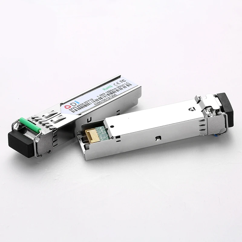 OLT ONU 스위치 용 모듈 SFP20km 광 트랜시버 sfp 1.25g 20km 1550/1310nm lc SC/FC/ST 쌍 1310nm/1550nm