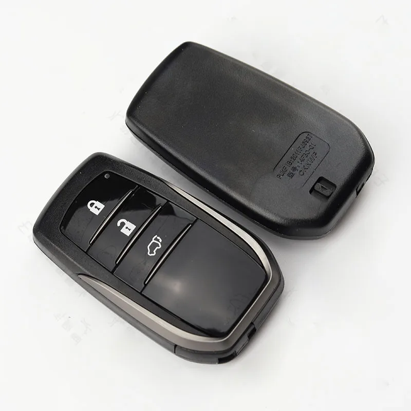 

Smart Remote Key Shell for Toyota Highlander RAV4 3 Buttons SUV Big Truck Repalcement Key Case