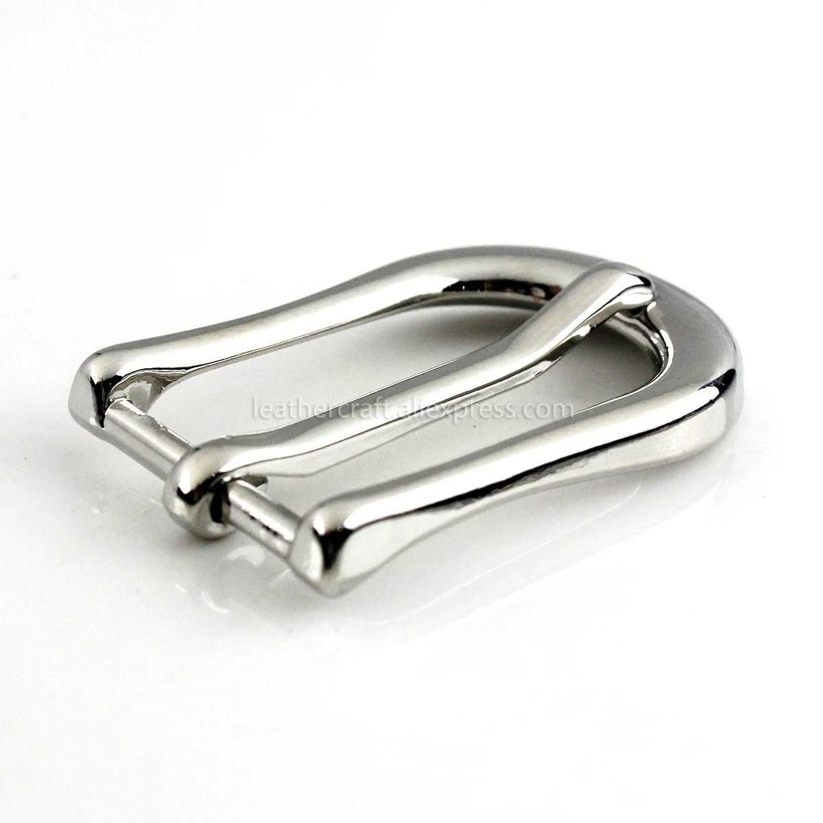 1pcs 20mm Metal Tri Glide Belt Buckle Middle Center Bar Men\'s Single Pin Buckle Leather Belt Bridle Halter Harness Adjustment