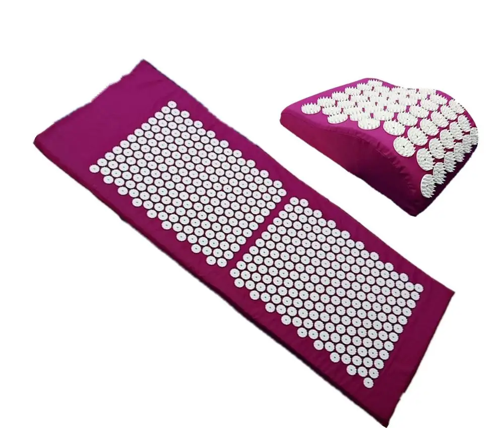 

Large Size (125*43cm) Acupressure Cushion Relieve Stress Back Pain Massage Acupuncture Mat Acupuntura Akupressurmatte Pillow Mat