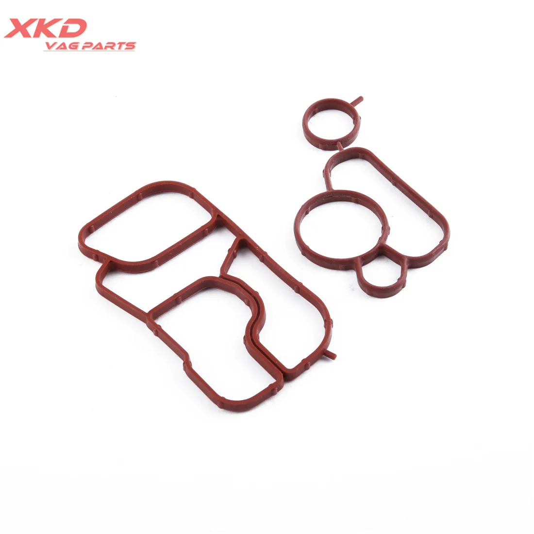 EA888 2pcs Oil Cooler Gasket Seal Fit For VW CC Golf Jetta Passat Audi A3 A4 06J117070C  06J 117 070A CCTA CBFA CAEB CDNC