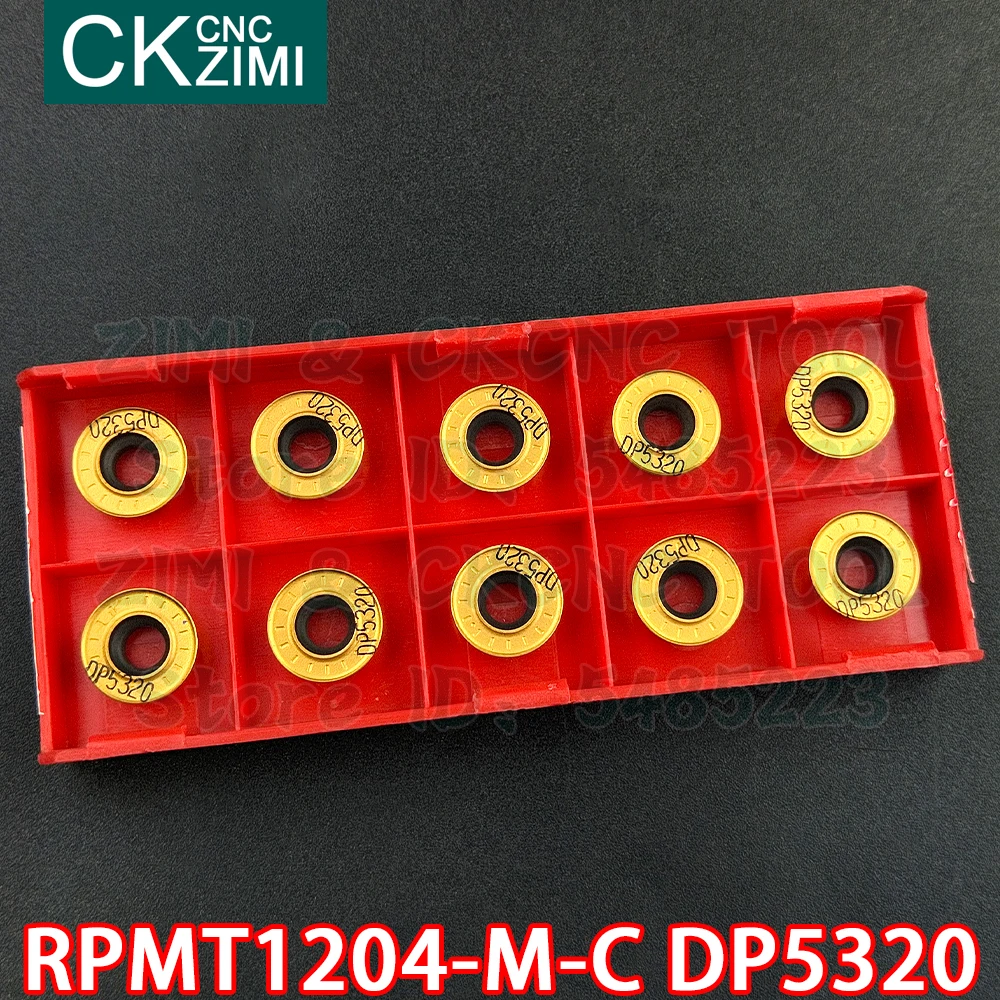 RPMT1204-M-C DP5320 RPMT 1204 متر C DP5320 كربيد إدراج طحن إدراج أداة أدوات مخرطة معدنية باستخدام الحاسب الآلي إدراج قاطعة المطحنة