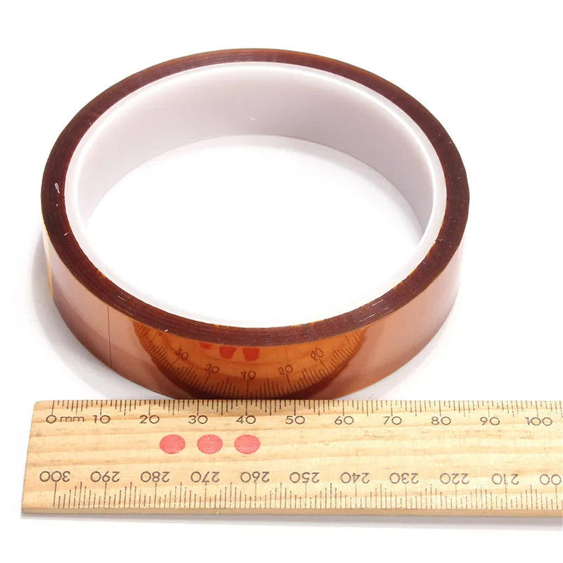 High Temperature Resistant Tape Kapton Thermal Insulation Tape 5/10/15/20/x33M 3D Printer Parts protection Tape