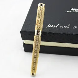 Роскошные подарочные ручки Set Jinhao 1200 Высококачественная шариковая ручка дракона с оригинальными металлическими шариковыми ручками для рождественского подарка