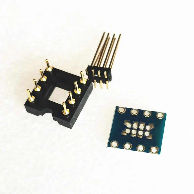 1 piece PCB for  Plug-in op amp to  patch op amp DIP8 to sop8