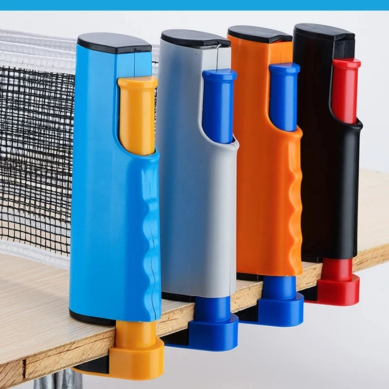 

Portable Ping Pong Net Rack Retractable Table Tennis Net Rack Anywhere Home and Outdoor Ping Pong Sports Exercise Equipments